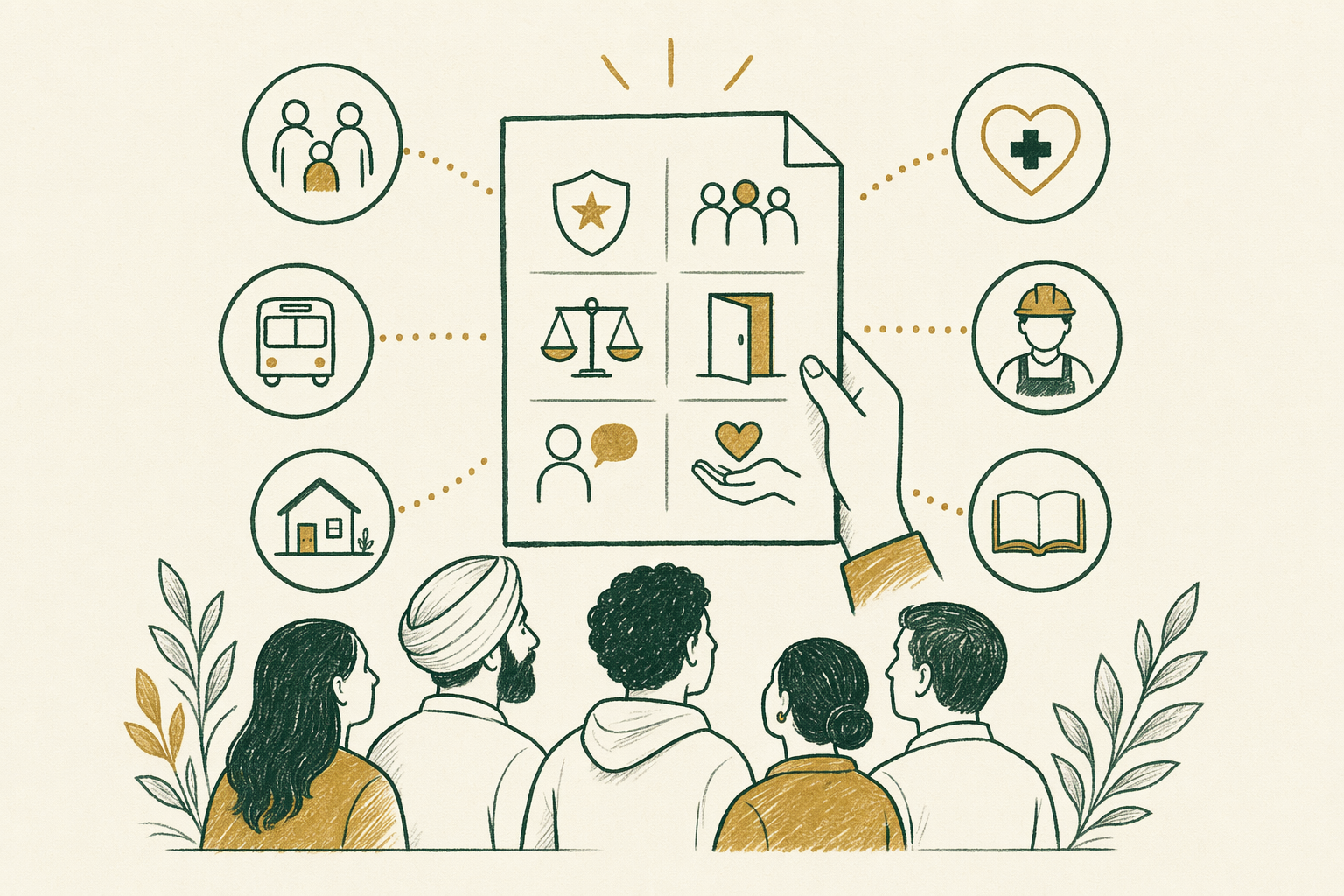 Illustration: Know Your Rights One-Pager